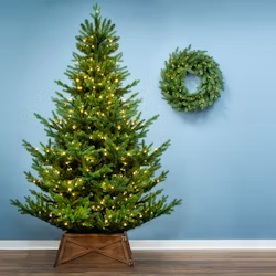 Pre-Lit Christmas Trees