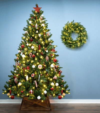 Pre-Lit Christmas Trees