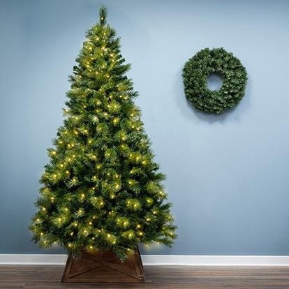 Bottle Brush Christmas Trees