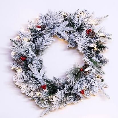 Snowy Wreaths