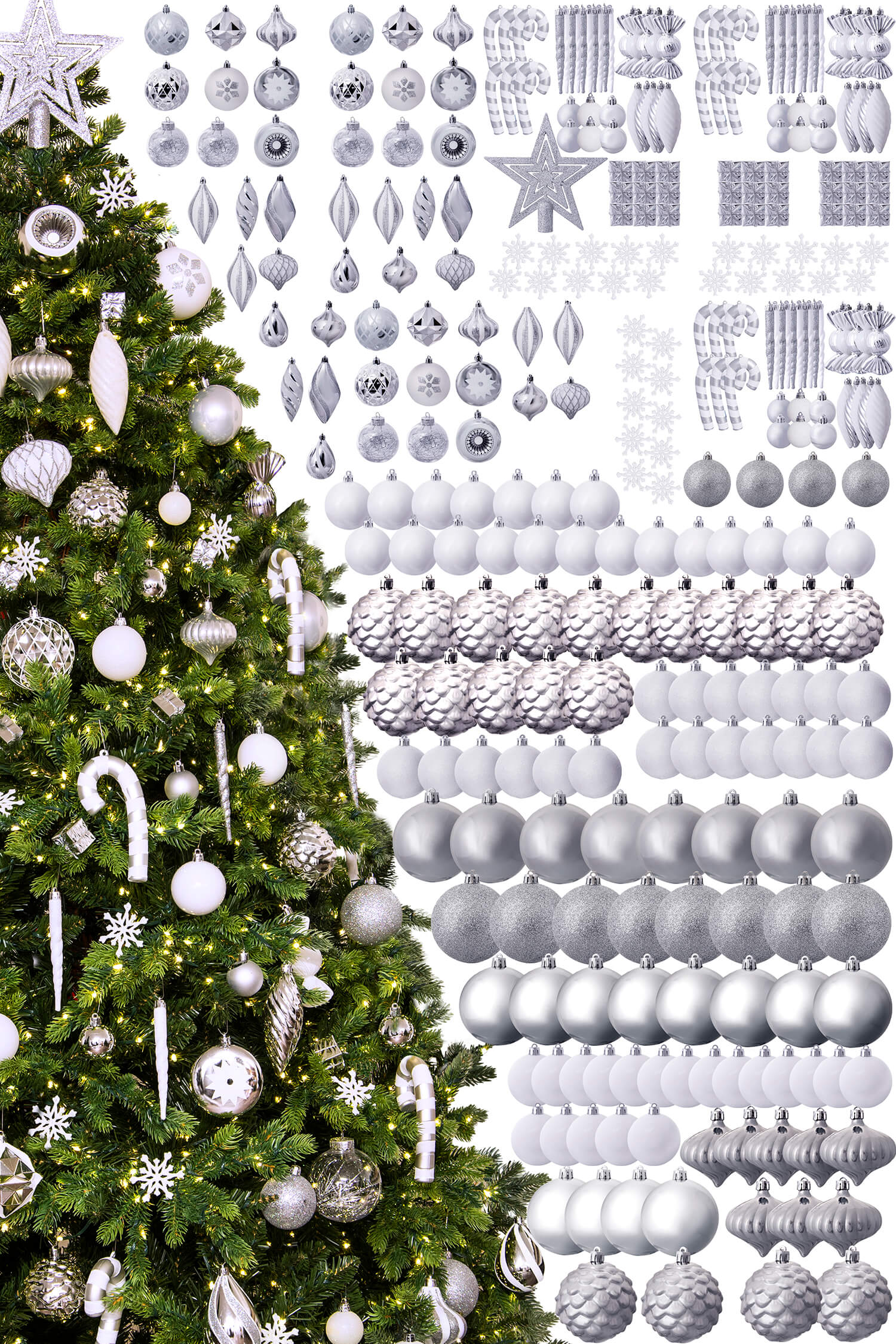 White bauble store