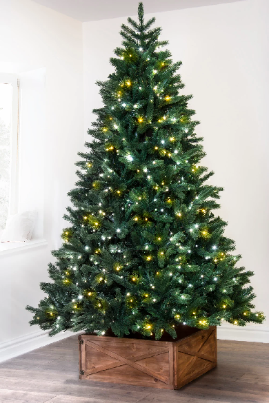 4ft Ultra Devonshire Fir Pre-lit with Warm White LEDs