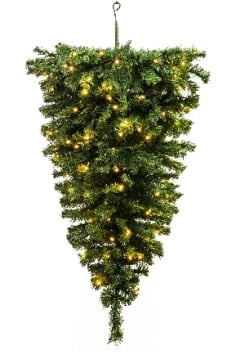 The Pre-lit Hanging Upside Down Tree (3ft to 5ft)