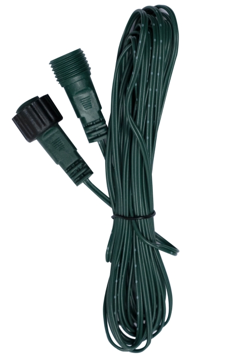 5m Low Voltage extension lead - Green cable
