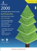 2000 Multi function LED Cluster Lights - Bright White
