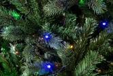 The Ultra Devonshire Fir Pre-lit with Warm White/Multicoloured Colour change LEDs (4ft to 14ft)