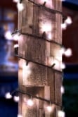 Static LED Rubber Cable Connectable Outdoor String Lights - Dual Colour Bright White/Warm White (IP65)