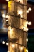 Static LED Rubber Cable Connectable Outdoor String Lights - Dual Colour Bright White/Warm White (IP65)