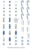 The 196pc Full Heavy Coverage Bauble Set (Choose colour for 7ft trees)