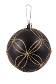 Hand Painted Shatterproof Bauble Design 4 (12 Pack)