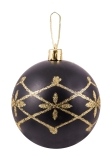 Hand Painted Shatterproof Bauble Design 4 (12 Pack)
