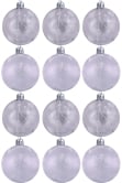 Hand Painted Shatterproof Bauble Design 15 (12 Pack)