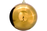 20cm Gold Bauble Set Shiny/Matt (12 pc)