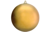 20cm Gold Bauble Set Shiny/Matt (12 pc)