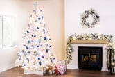 The 10ft Pre-lit Bianca Pine Tree with Warm White Lights