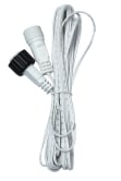 5m Low Voltage extension lead - White cable