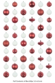 The 196pc Full Heavy Coverage Bauble Set (Choose colour for 7ft trees)