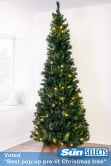 7ft Pre-Lit Pop Up Tree