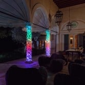 Twinkly Strings – 400 RGB+W Lights String, Black Wire, Plug Type G