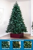 The 9ft Ultra Devonshire Fir Pre-lit with Warm White/White Colour change LEDs