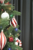 The Pre-lit 10ft Ultra Devonshire Fir - 5.56ft Wide - Warm White/Multicoloured Colour change LEDs