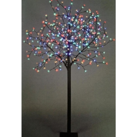 The 2.5m/8.2ft Multi Coloured LED Blossom tree