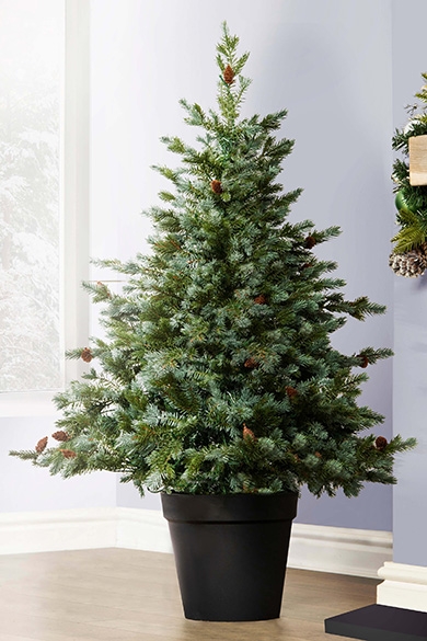 4 ft fake christmas tree outlet