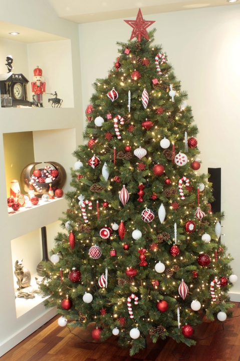 The 128pc Full Heavy Coverage Bauble Set (Choose colour for 6ft trees)