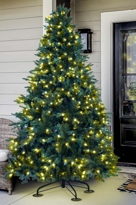 The 6.5ft Pre-lit Outdoor Woodland Pine Tree