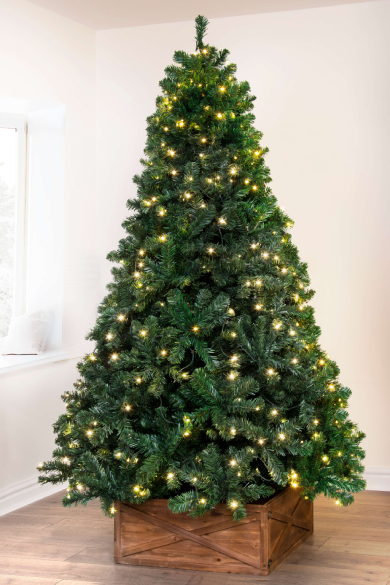 4ft Pre-lit Arbor Vitae Fir Tree