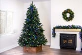 The 7ft Ultra Devonshire Fir Pre-lit with Warm White/Multicoloured Colour change LEDs