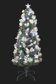 The 5ft Snowy LED Frosted Pine Fibre Optic Tree