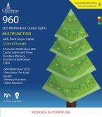 960 Multi function LED Cluster Lights - Multicolour