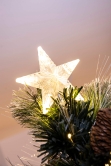 The 6ft Frosted LED Pine Fibre Optic Tree