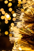 The Gold Flower Fibre Optic Tree