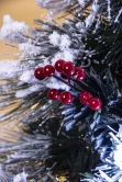 The Snowy LED Frosted Pine Fibre Optic Tree