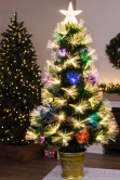 The Vesuvius Fir Fibre Optic Christmas Tree (3ft to 8ft)