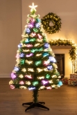 The Vesuvius Fir Fibre Optic Christmas Tree (3ft to 8ft)