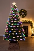 The Vesuvius Fir Fibre Optic Christmas Tree (3ft to 8ft)