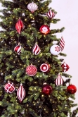 The Red & White Bauble 16pc Feature Set