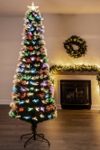 The 8ft Vesuvius Fir Fibre Optic Christmas Tree