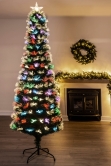 The 7ft Vesuvius Fir Fibre Optic Christmas Tree