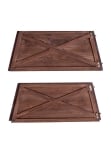 Wooden Christmas Tree Skirt in 3 Colours (For 6ft-8ft Trees - Tight Fit)