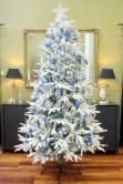 The 4ft Pre-Lit Snowy Alpine Tree Warm White