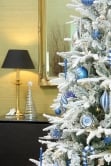 The 6ft Pre-Lit Snowy Alpine Tree Warm White