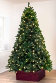 8ft Pre-lit Arbor Vitae Fir Tree