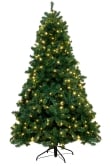 8ft Pre-lit Arbor Vitae Fir Tree