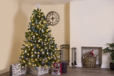 4ft Pre-lit Arbor Vitae Fir Tree