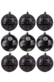 Hand Painted Shatterproof Bauble Design 6 (12 Pack)