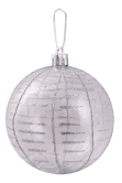 Hand Painted Shatterproof Bauble Design 12 (9-12 Pack)